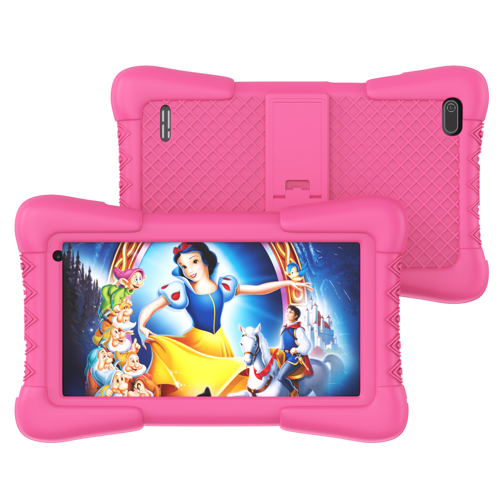 Kids Tablet 7 inch, 2GB RAM, 32GB ROM, Android 11, Kids App Pre Installed, 1.8GHz Quad Core Processor, IPS HD Display, 7” Android Tablet, WiFi, Kid-Proof Case, Pink
